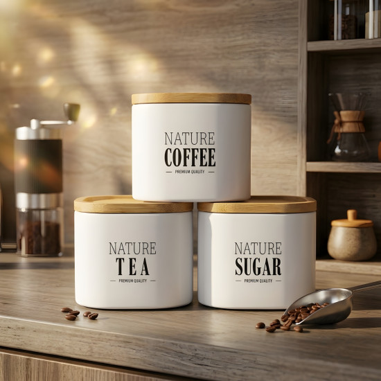 Iron Spice Jar Set - 3 Pcs